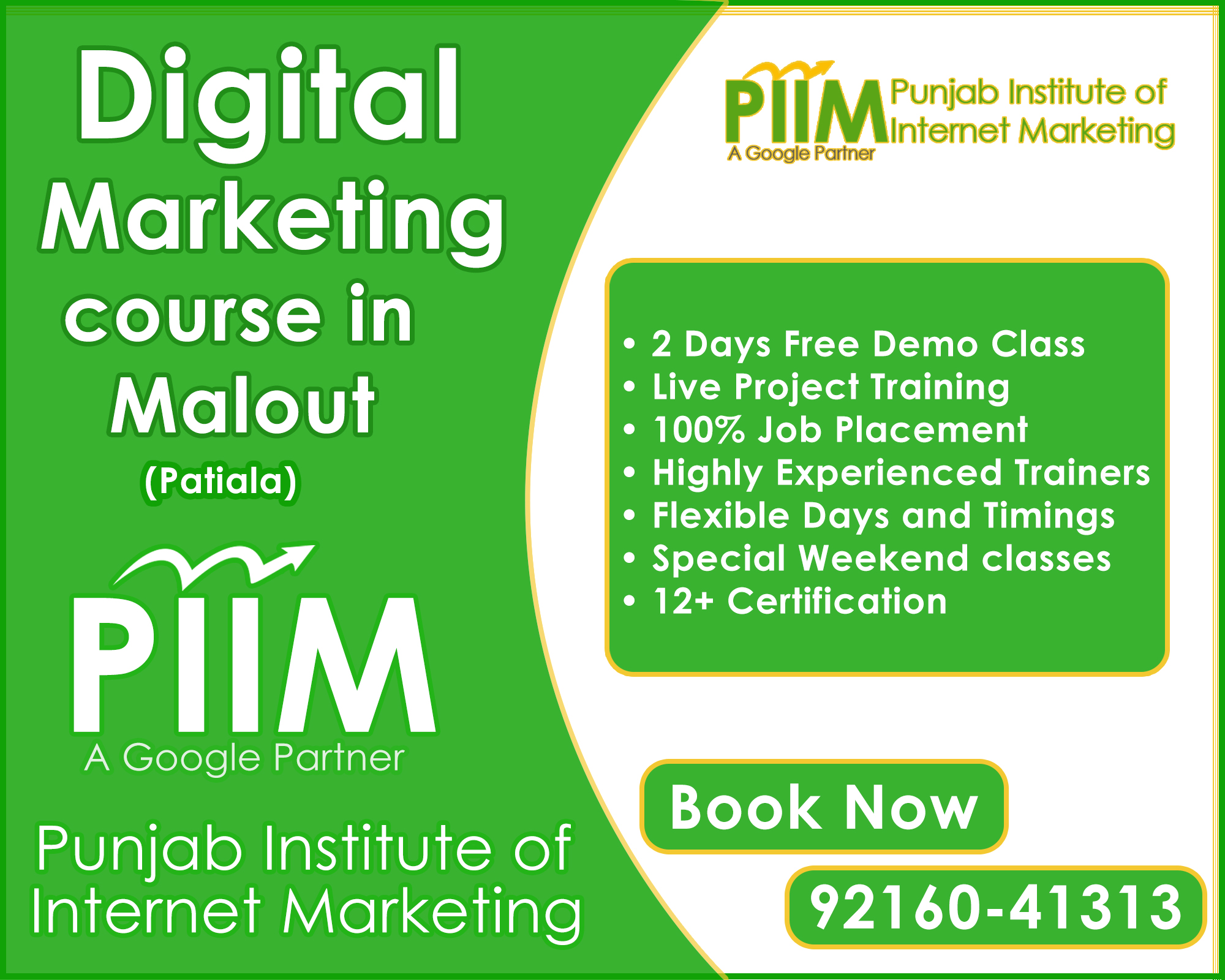 Digital Marketing Course in Malout