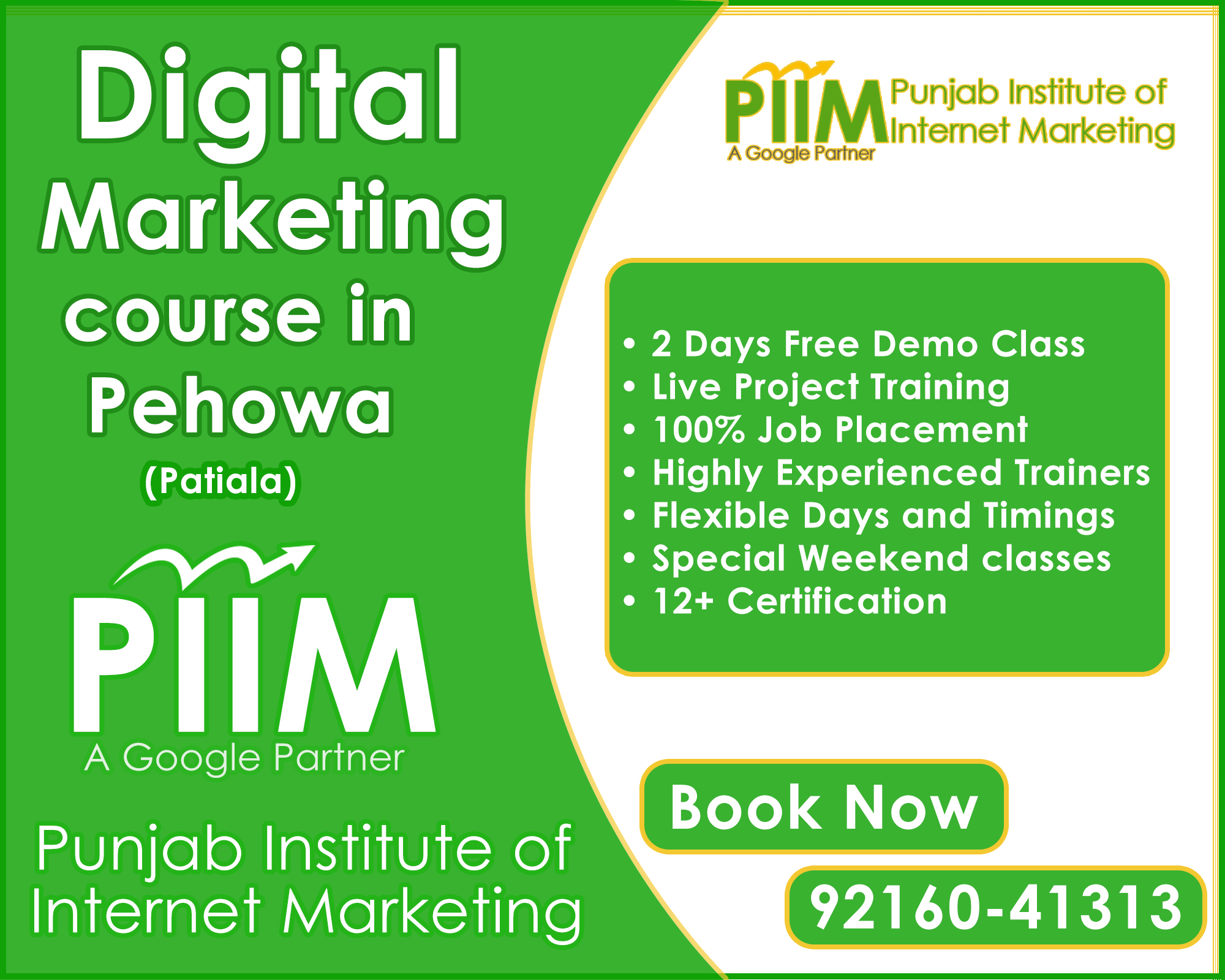Digital Marketing Course in Pehowa